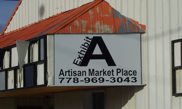Exhibit A Artisan Market Place is a multi-vendor market in Grand Forks, B.C.