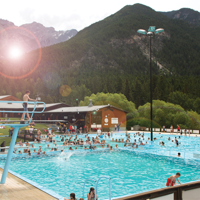 Fairmont Hot Springs Resort taps into the largest hot mineral springs in Canada.
