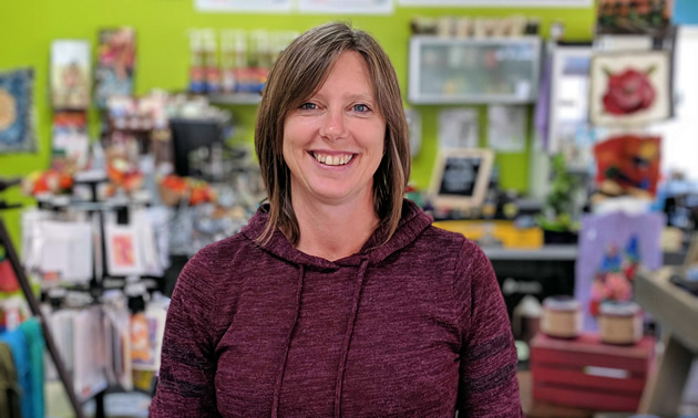 Melanie Joy, Creston resident and owner of Fly in the Fibre, brings Canadian-made goods and fibre-filled fun to the Kootenays.