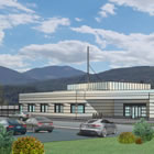 Photo of proposed Fortis BC building
