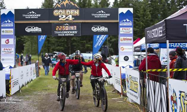 The first Golden 24 bike race took place on the 2016 May long weekend, with 400 riders participating.