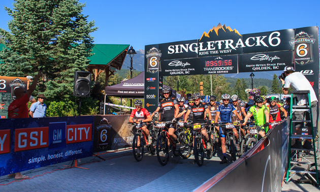 The SingleTrack 6 bike race is a huge annual event in Golden, B.C. 