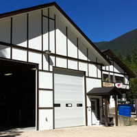 Photo of Gray Creek Stores new building supply warehouse addition