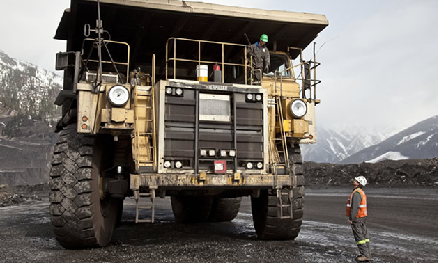 Mining truck