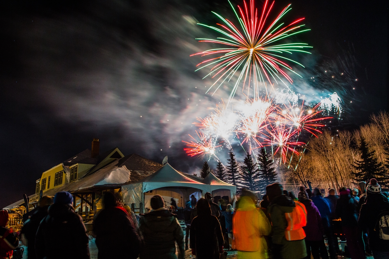 Fireworks at Griz Days