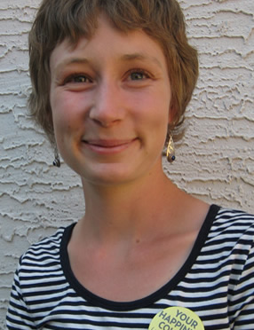 Laura Hannant, consultant for the Happiness Survey in Creston, B.C.