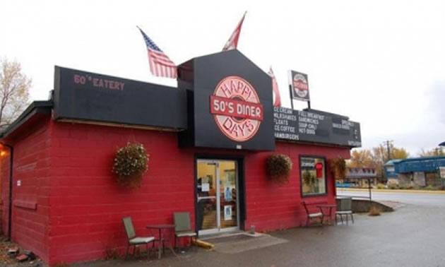 Happy Days 50's Diner in Grand Forks. 