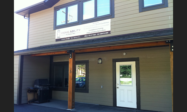 Sparwood's Home Ability Reno Ltd. in new building