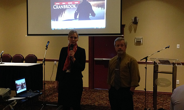 Jennifer Melles, Senior Policy Analyst, Small Business Programs, Government of BC; and Kevin Weaver, Economic Development Officer, City of Cranbrook