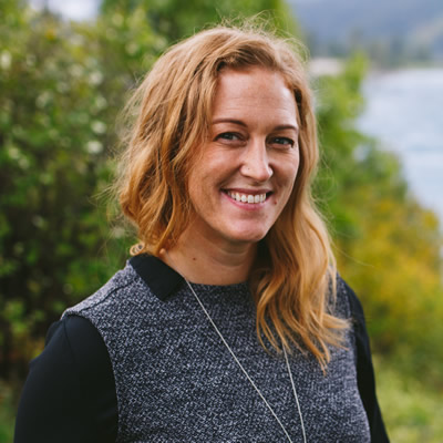 Jana Thompson, executive director of the Revelstoke Chamber of Commerce, finds her job exciting, satisfying and fun.