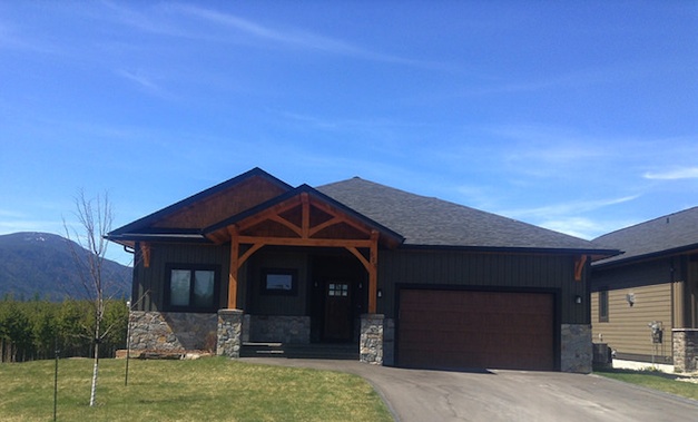 The Ross family home at Forest Crowne, Kimberley B.C.