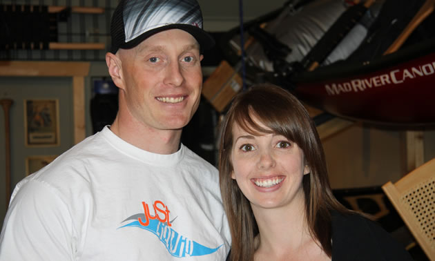 Brother and sister Rob and Krystal Porter of Just Liquid Sports