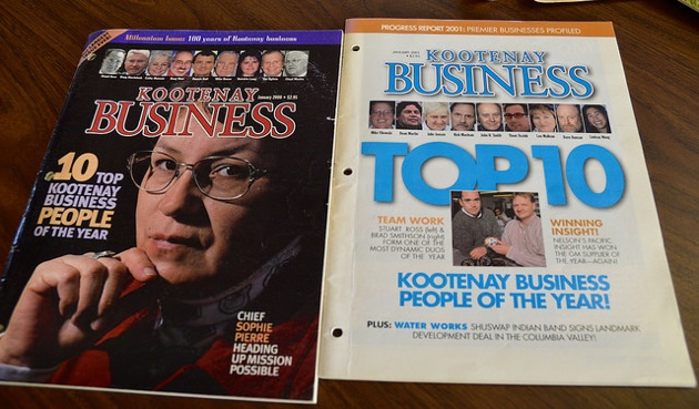 30 years of Kootenay Business Magazine. 