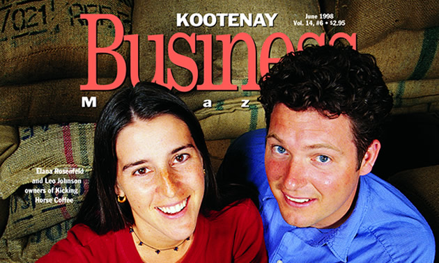 Cover story from June 1998 issue of Kootenay Business magazine. 