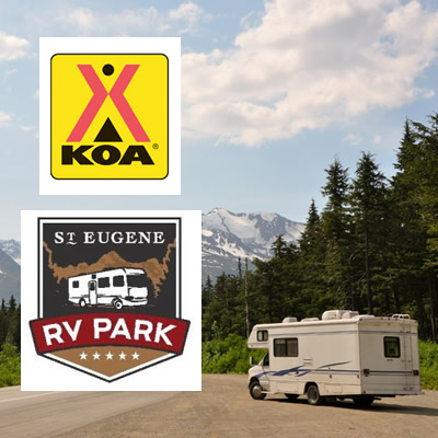 Kampgrounds of America (KOA) and the St. Eugene Golf Resort & Casino have teamed up to create the St. Eugene RV Park, opening Summer 2017. 
