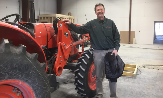 Darrell Kemle is the second-generation owner of Kemlee Equipment in Creston.
