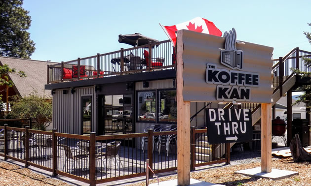 Koffee Kan, Kimberley, B.C. 