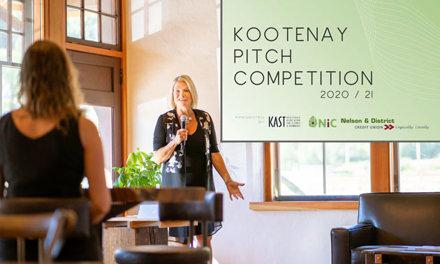 Kootenay Pitch Competition graphic. 