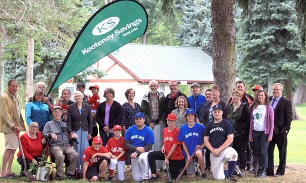 Group of West Kootenay grant recipients. 