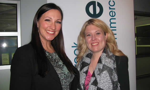 Kristin Parsons and Michelle Rempel