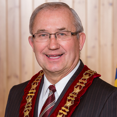 Lawrence Chernoff began his fourth term as mayor of Castlegar, B.C., in December 2014.