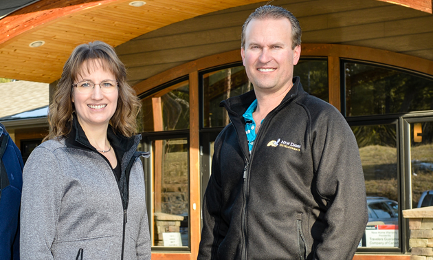 Leanne and Chad Jensen are continuing the work begun by their father, Rick, in the New Dawn Group of Companies.