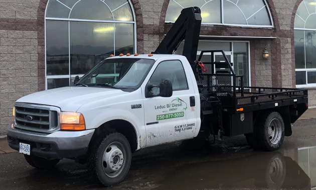 Leduc Biodiesel Energy truck. 