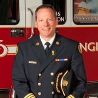 Len MacCharles, new Fire Chief of Nelson, BC