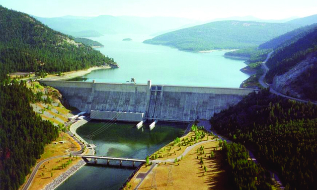 Photo of the Libby Dam