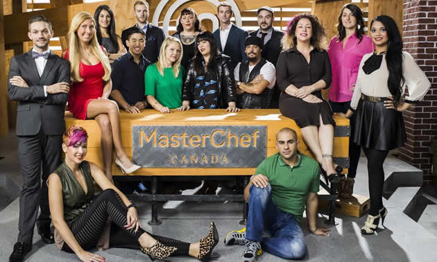 Tamara Behl, Danielle Cardozo and Marida Mohammed, three of the top eight competitors in MasterChef Canada