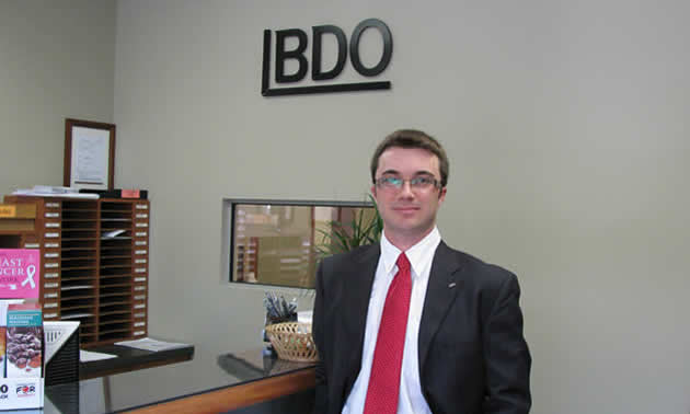 Photo of Michael Murphy, recipient of the CEO Award of Excellence for 2012