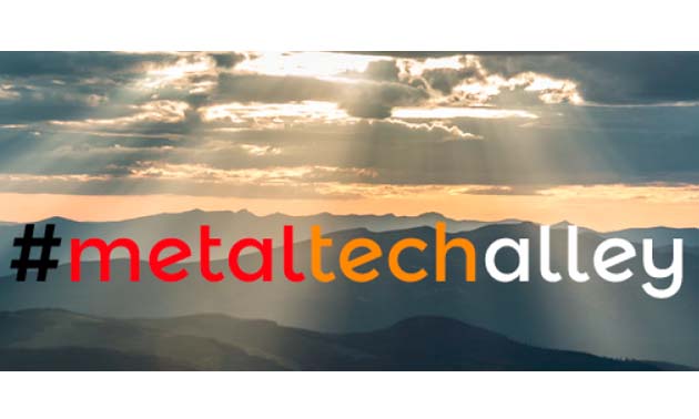 Logo for metaltechalley. 