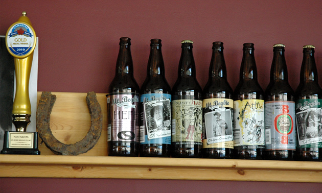 Mt. Begbie beers.