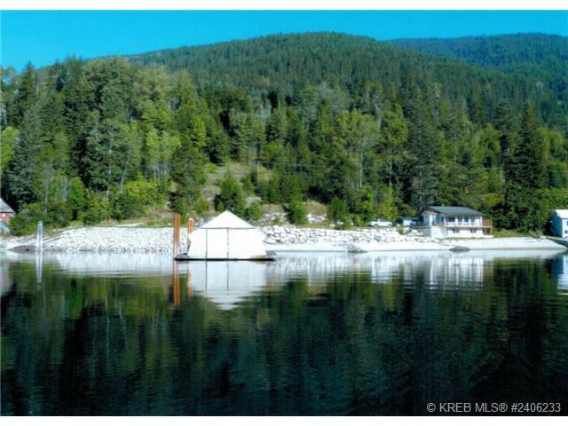 #1 - 28 acres, including beach, wharf, launch and boat house. 3210 Highway 3A, Nelson, BC.
