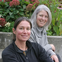 Councilors Paula Kiss (left) and Candace Batycki (right) 