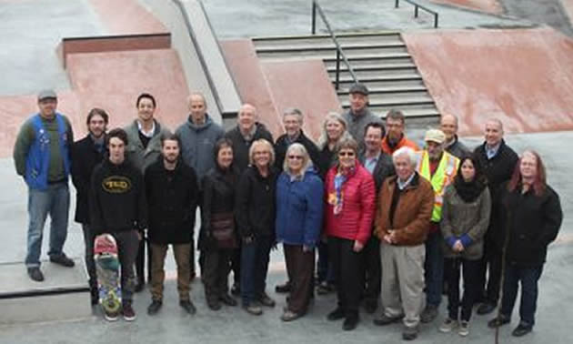 City of Nelson celebrates completion of Canada's newest all-wheel park for skateboarders and bike riders