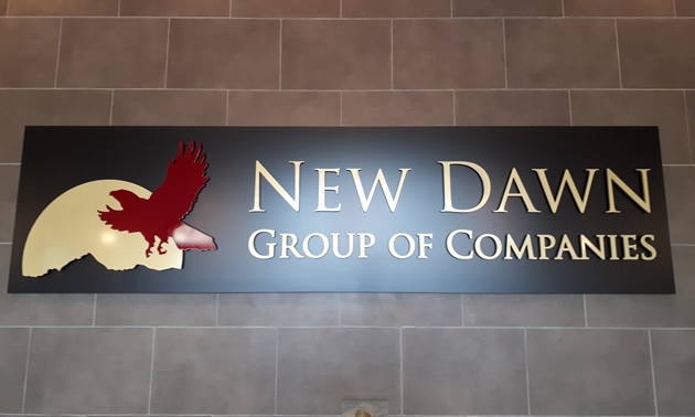 New Dawn Group of Companies sign