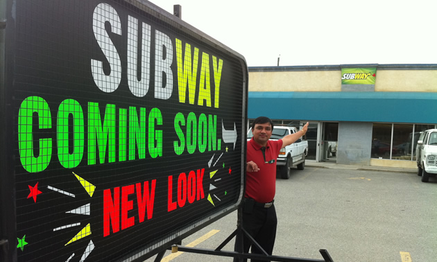 Cranbrook Subway restaurant franchise, owned and operated by Dan Patel, is moving down the street to a new and larger location.