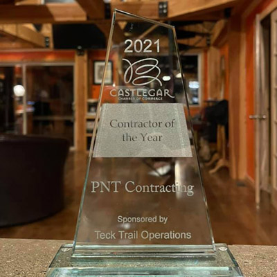 PNT Contracting award. 