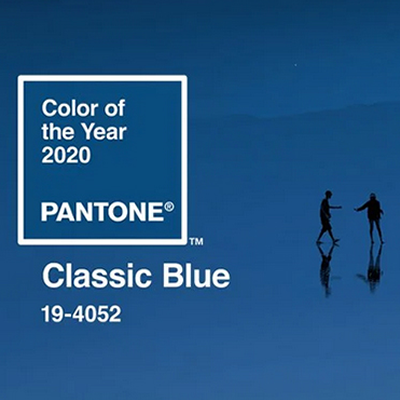 Classic Blue paint sample
