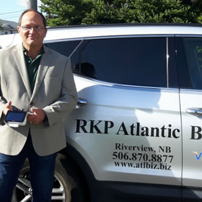 RKP Atlantic Business Services owner, Ron Pomerleau.