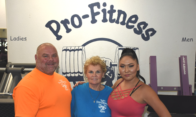 Cerry, Anna and Mya Lamb, the family making Pro-Fitness one of the best gyms in town.