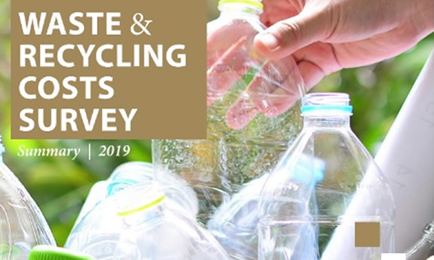Cover of RDEK's survey on solid waste and recycling. 