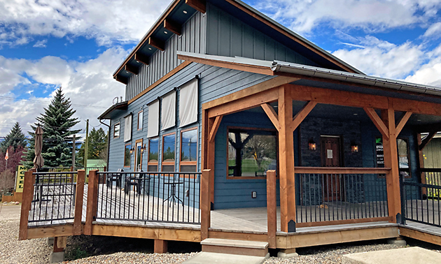 Exterior picture of Radium Brewing, a small-batch brewery.
