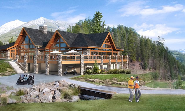 Photo of pending Greywolf Golf course building