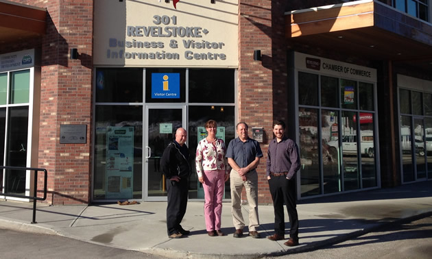 The Business Retention & Expansion project steering committee in Revelstoke