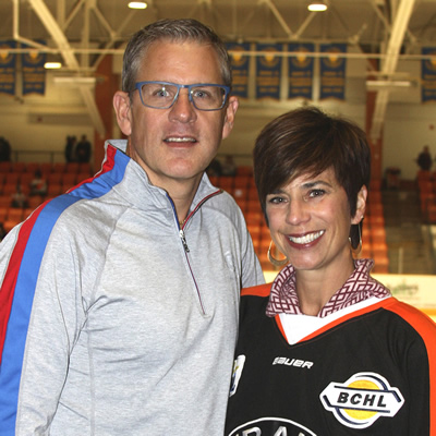 Rich and Annie Murphy bought the Trail Smoke Eaters Hockey Club in November 2016. 