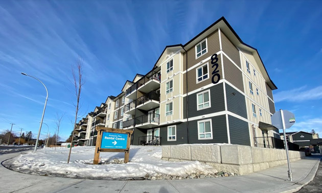 Rockyview Place is one of Cranbrook's new townhouse and apartment complexes, located on Innes Avenue near Elizabeth Lake.