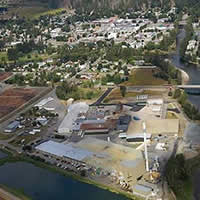 Aerial view of Roxul Inc.