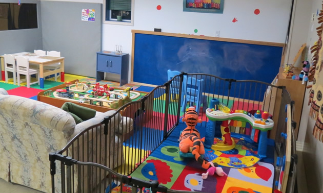 Photo of a play room for small children